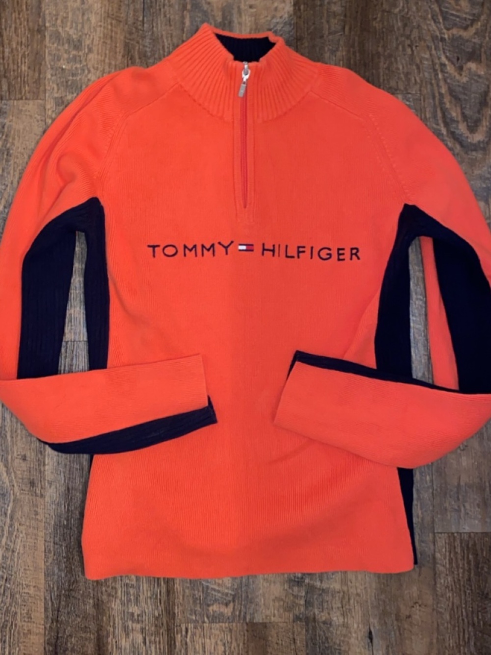 Tommy Hilfiger Women Quarter Zip Sweater